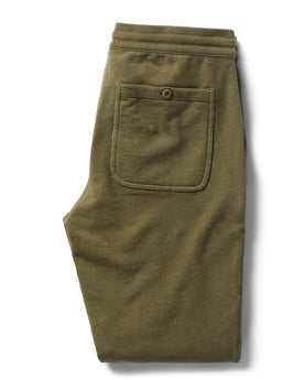 flatlay of the back of The Fillmore Pant in Cypress Terry, Bottoms by Taylor Stitch