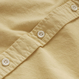 material shot of the buttons on The Jack in Sesame Oxford