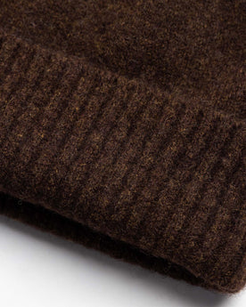 material shot of The Lodge Beanie in Coffee, Accessories by Taylor Stitch