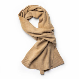 The Lodge Scarf in Camel - featured image