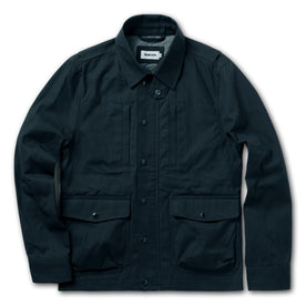 The Pathfinder Jacket in Navy Dry Wax - featured image