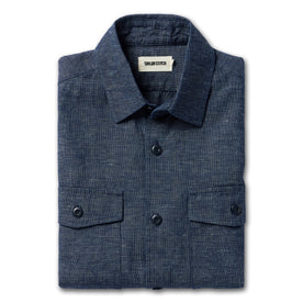 The Point Shirt in Indigo Slub - featured image