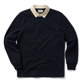The Rugby Shirt in Dark Navy - featured image