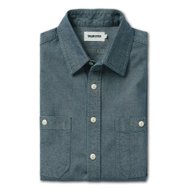 The Utility Shirt in Rinsed Selvage Chambray - featured image