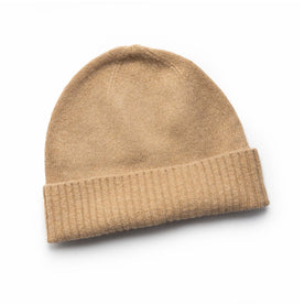 The Lodge Beanie in Camel - featured image