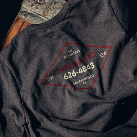 material shot of The Heavy Bag Tee in Japan Auto