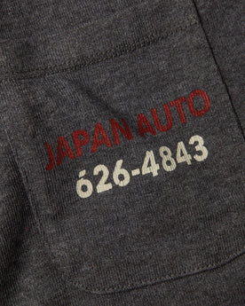 front material shot of The Heavy Bag Tee in Japan Auto, Knits by Taylor Stitch
