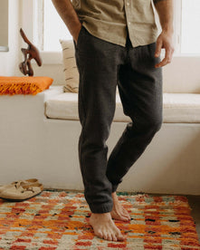 The Apres Pant in Charcoal Sashiko - featured image