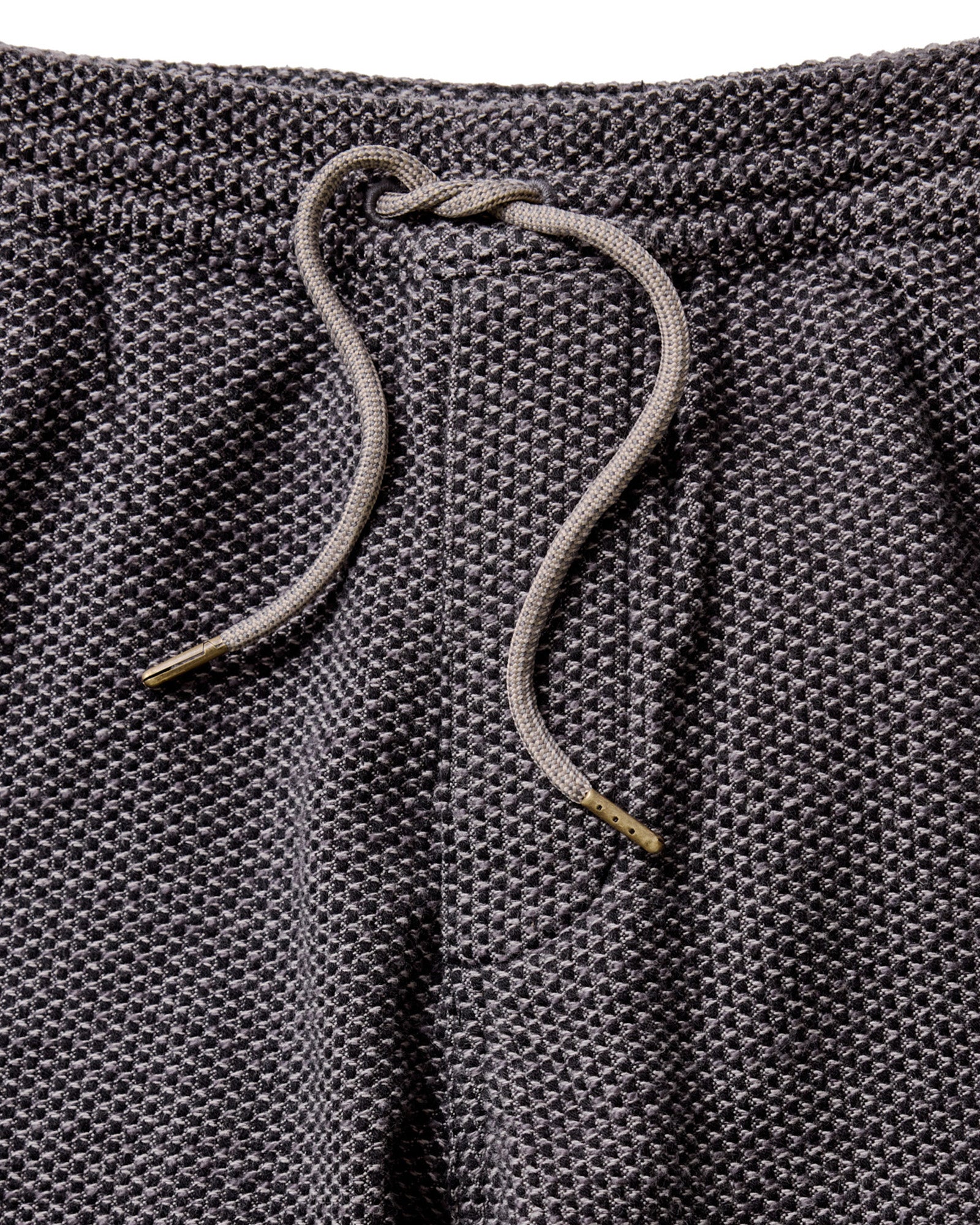 material shot of back button, Bottoms by Taylor Stitch