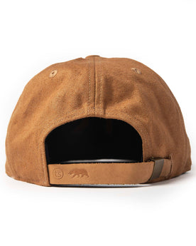 material shot of The Ball Cap in Tobacco Boss Duck from the back, Accessories by Taylor Stitch