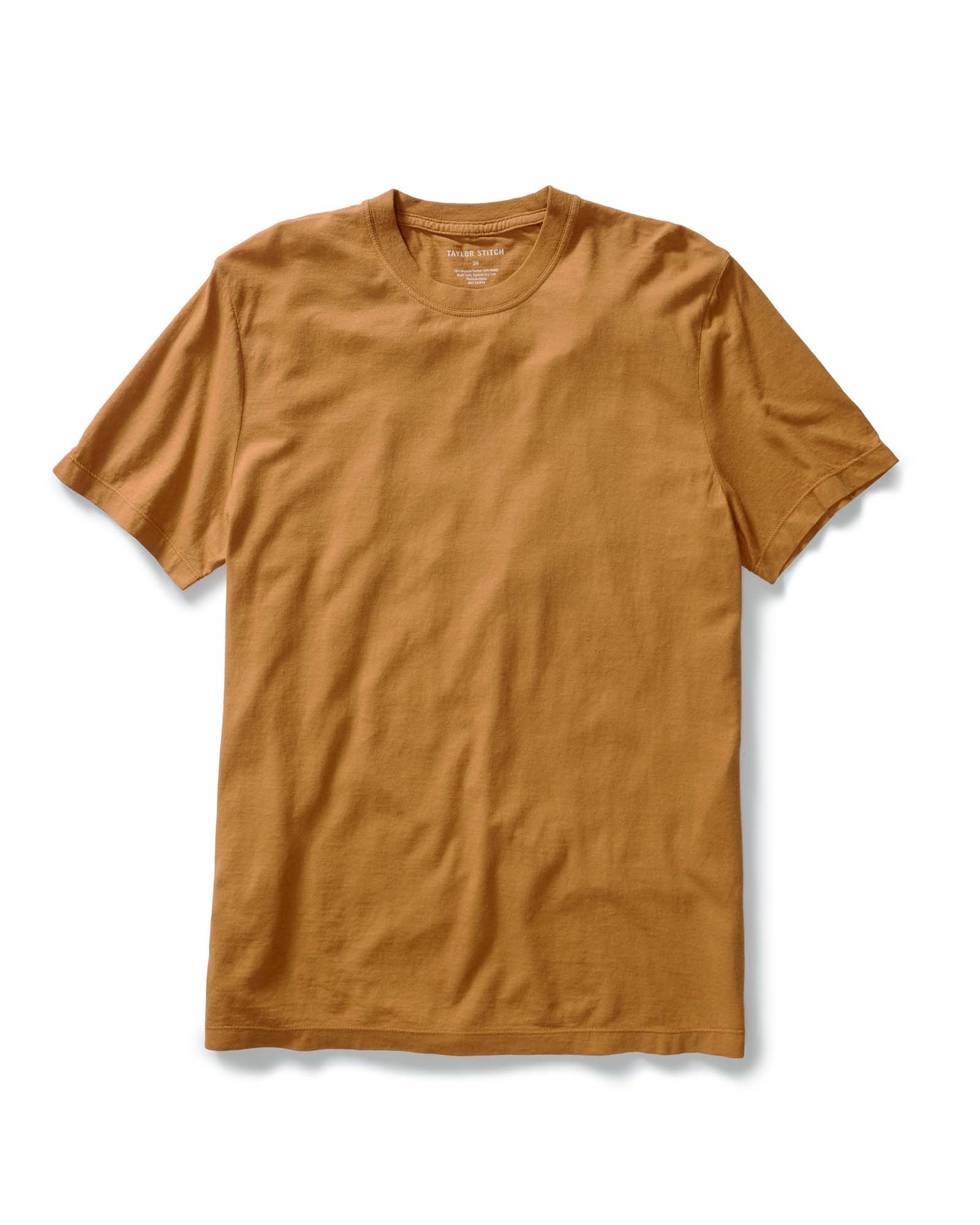 Flatlay of front of tee shirt, Knits by Taylor Stitch