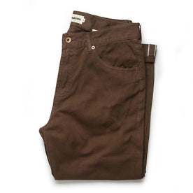 The Democratic All Day Pant in Espresso Selvage: Featured Image