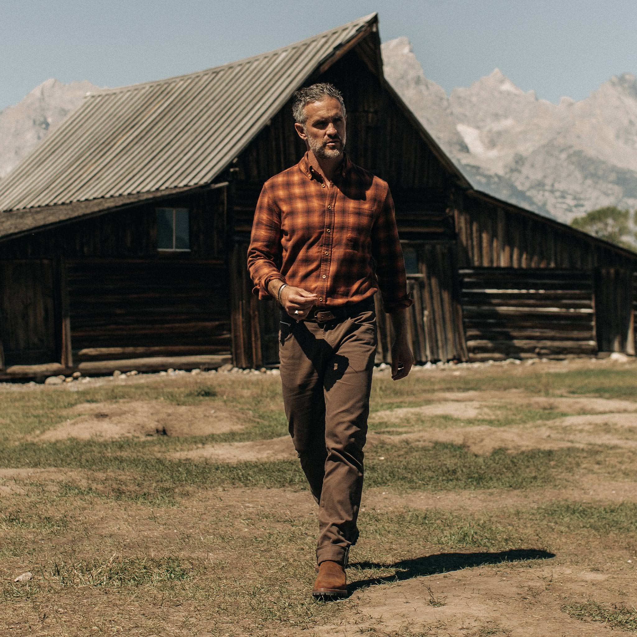The Democratic All Day Pant in Espresso Selvage: Alternate Image 1, Bottoms by Taylor Stitch