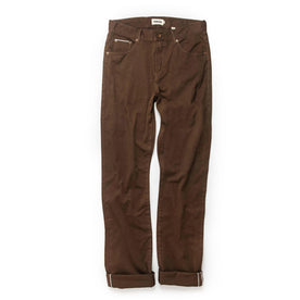 The Democratic All Day Pant in Espresso Selvage: Alternate Image 8