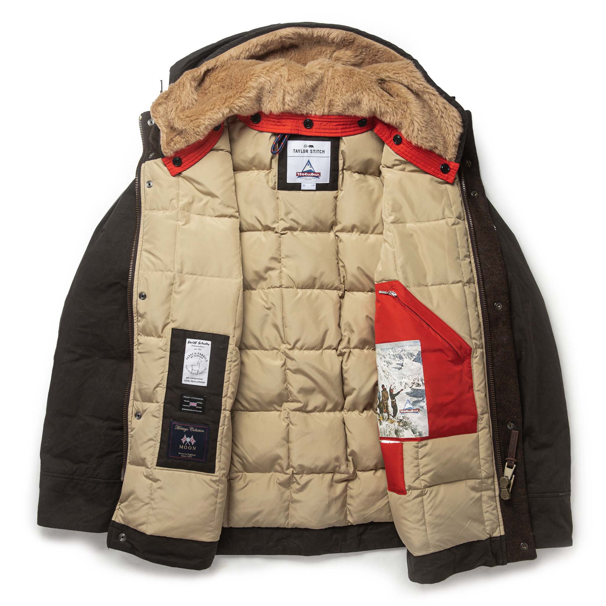 flatlay of The Flatiron Jacket from the front open, Outerwear by Taylor Stitch