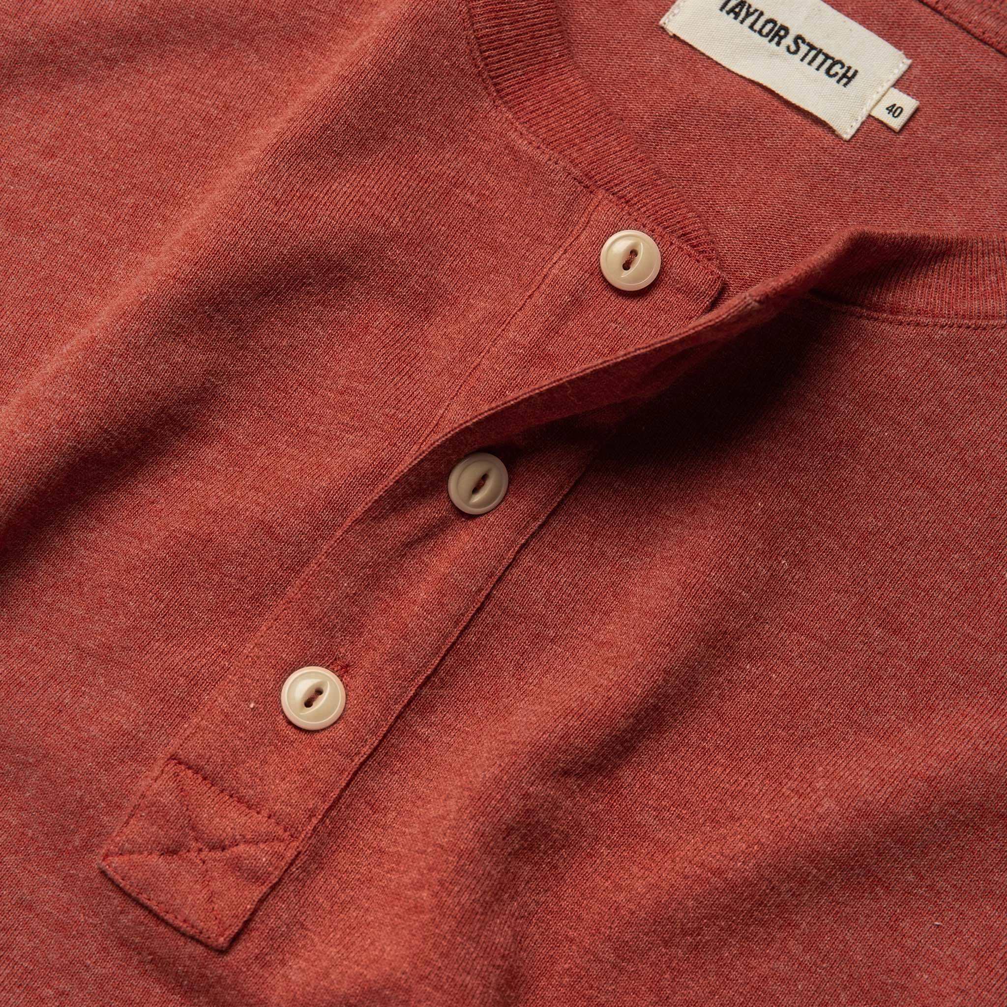 material shot of chest, Knits by Taylor Stitch