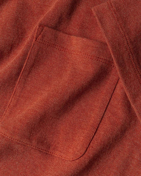 material shot of front pocket, Knits by Taylor Stitch