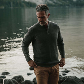 The Hudson Sweater in Walnut - featured image