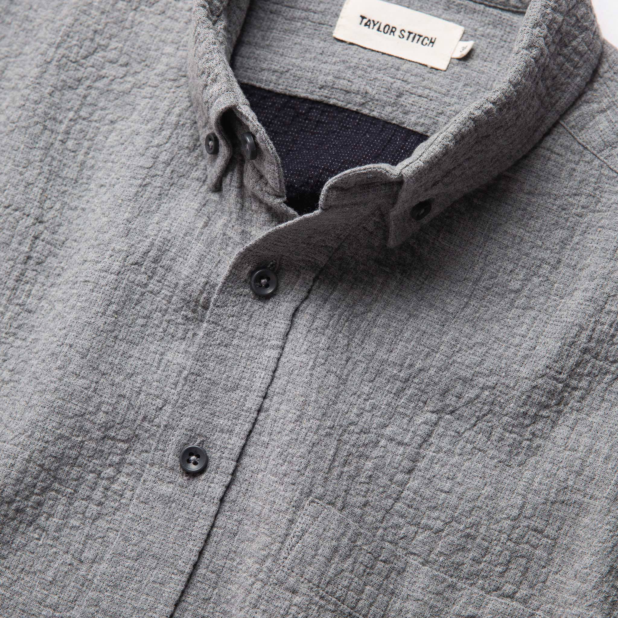 material shot of chest, Wovens by Taylor Stitch