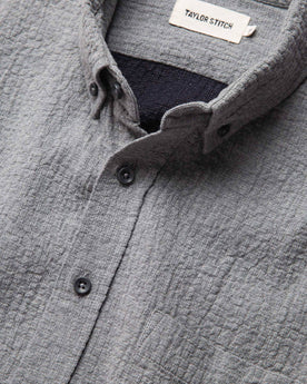 material shot of chest, Wovens by Taylor Stitch