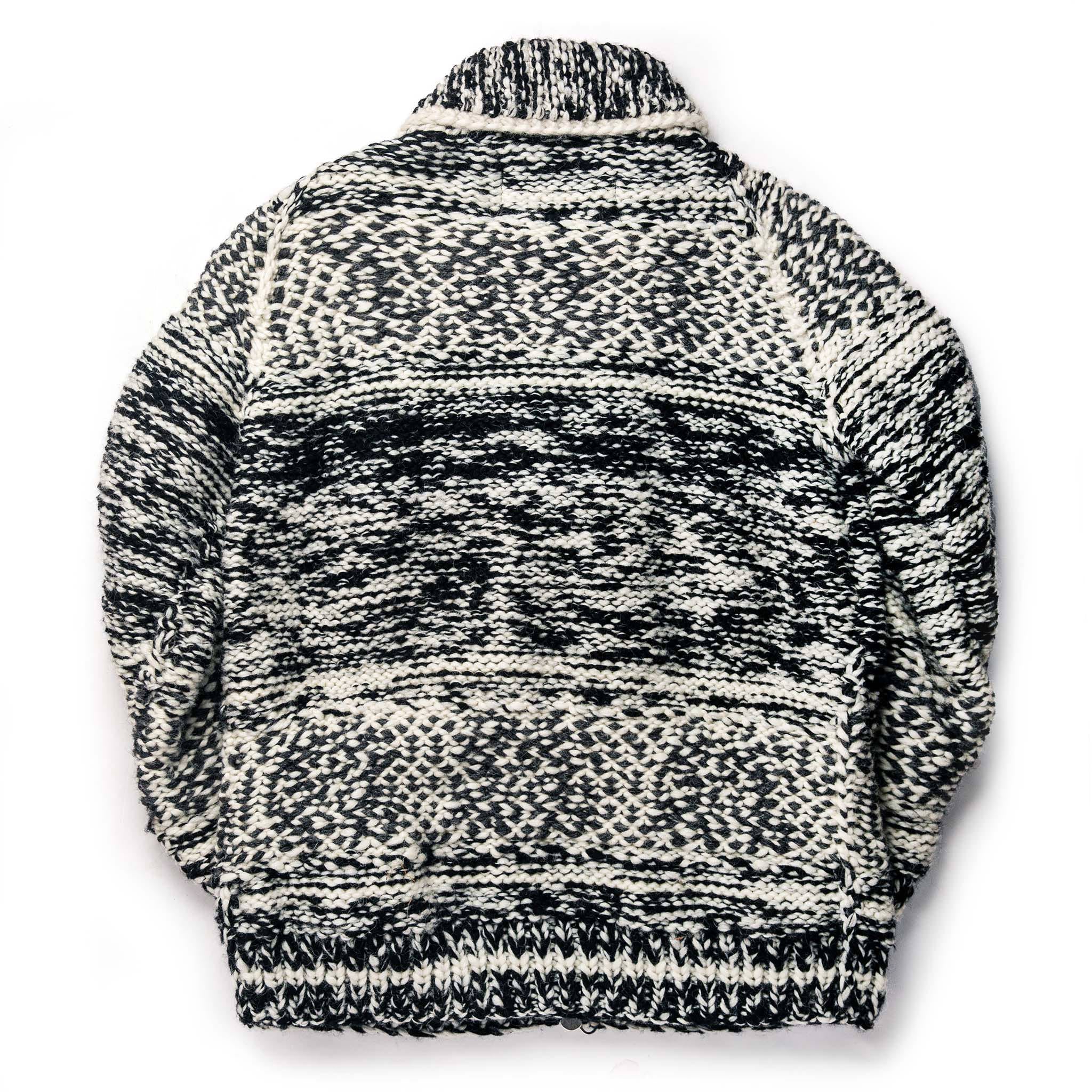 flatlay of The Seawall Hand-knit Sweater from the back, Knits by Taylor Stitch