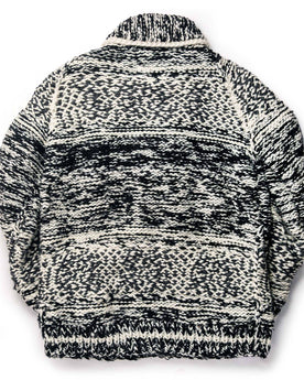 flatlay of The Seawall Hand-knit Sweater from the back, Knits by Taylor Stitch