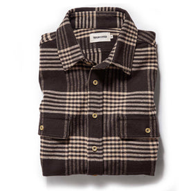 The Ledge Shirt in Espresso Plaid - featured image
