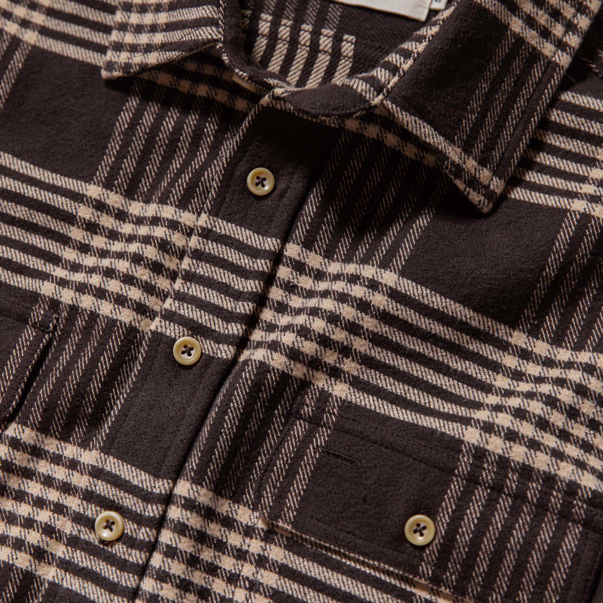 material shot of chest, Wovens by Taylor Stitch