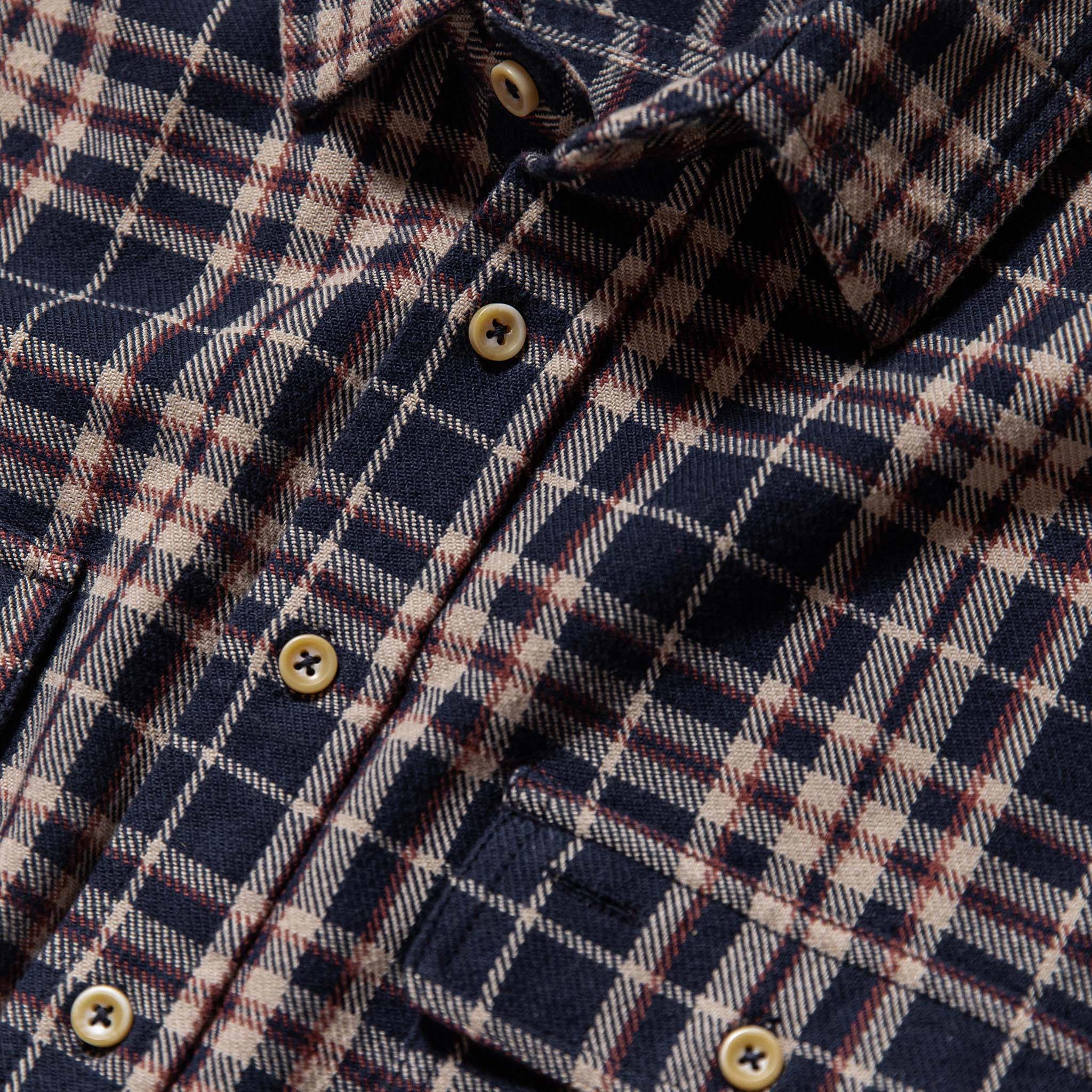 material shot of chest, Wovens by Taylor Stitch