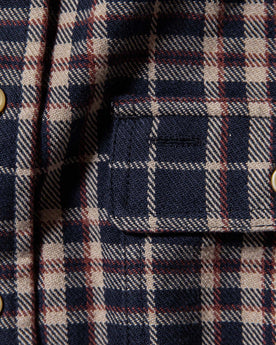 material shot of front pocket, Wovens by Taylor Stitch