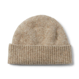 The Lodge Beanie in Heather Oat - featured image