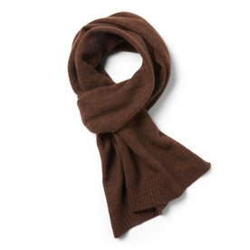 The Lodge Scarf in Heather Dark Burgundy - featured image