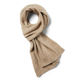 The Lodge Scarf in Heather Oat - featured image