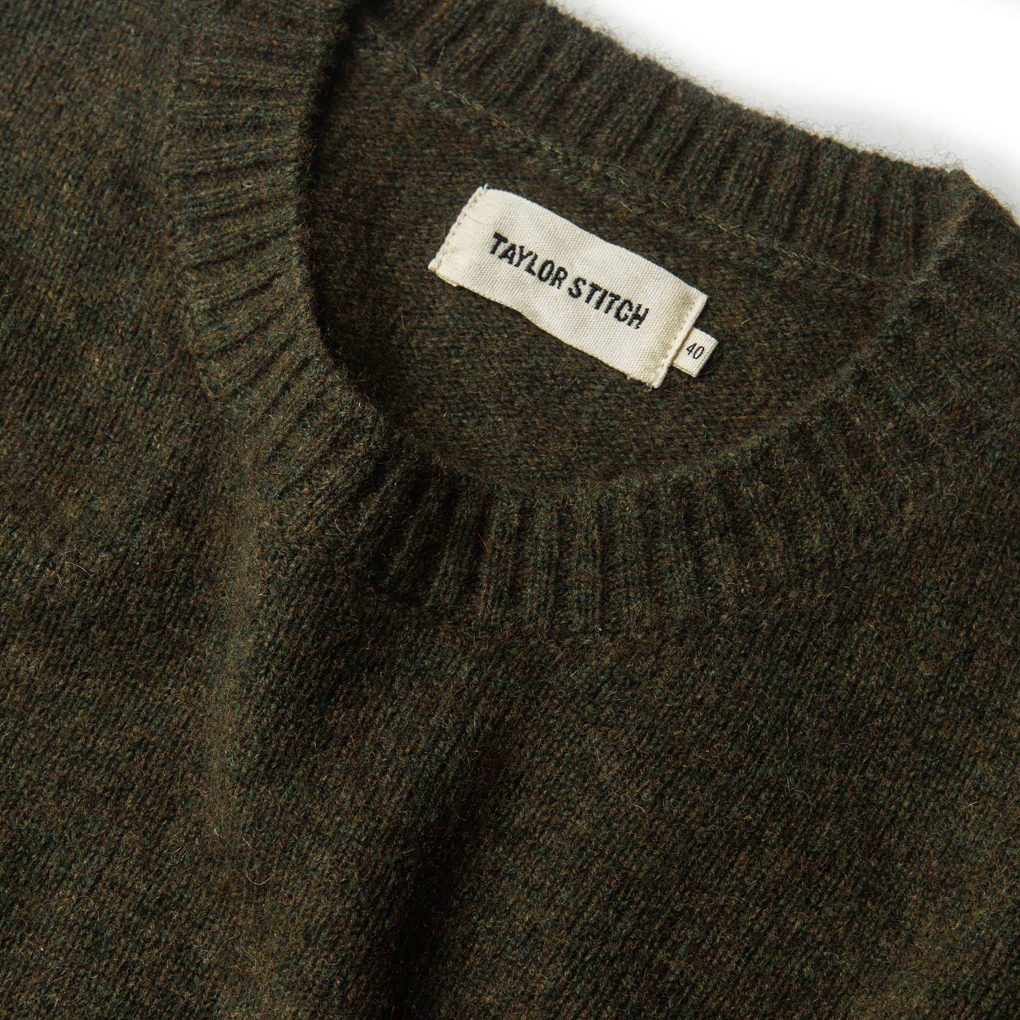 material shot of chest, Knits by Taylor Stitch