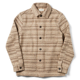 The Ojai Jacket in Espresso Herringbone Wool - featured image