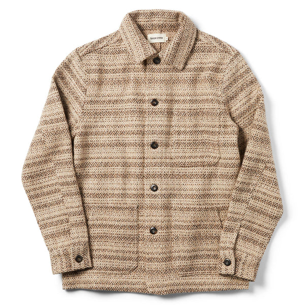 ジャケット・アウター Eaphi SOFT WOOL TAILOR COAT The Ojai Jacket in Espresso Herringbone Wool | Taylor Stitch
