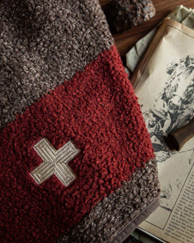 material shot of stitching on back, Outerwear by Taylor Stitch