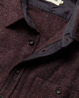 material shot of chest, Wovens by Taylor Stitch