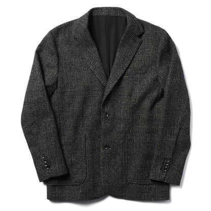 flatlay of The Sheffield Sportcoat in Coal Slub Check