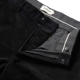 material shot of The Sheffield Trouser in Coal Cord