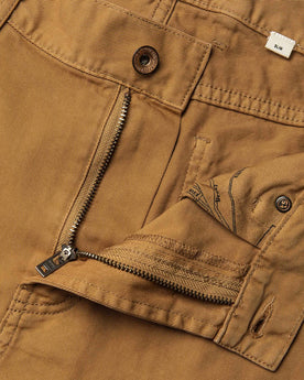 The Slim All Day Pant in British Khaki Selvage: Alternate Image 5, Bottoms by Taylor Stitch