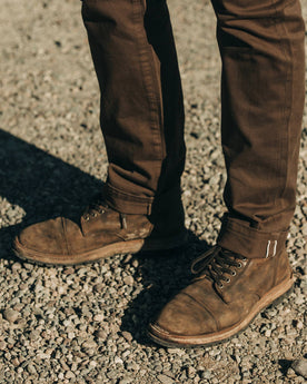 The Slim All Day Pant in Espresso Selvage: Alternate Image 4, Bottoms by Taylor Stitch