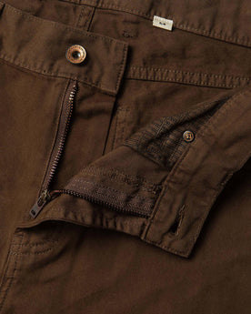 The Slim All Day Pant in Espresso Selvage: Alternate Image 5, Bottoms by Taylor Stitch