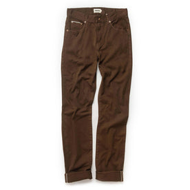 The Slim All Day Pant in Espresso Selvage: Alternate Image 8