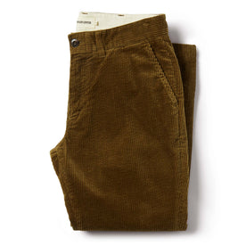 The Slim Foundation Pant in Olive Cord - featured image
