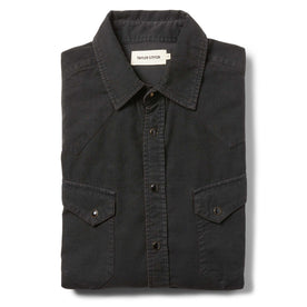 The Western Shirt in Coal Pincord - featured image