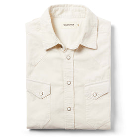 The Western Shirt in Natural Pincord - featured image