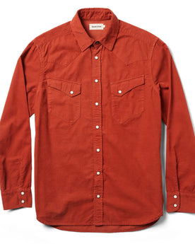 flatlay of the entire shirt from the front, Wovens by Taylor Stitch