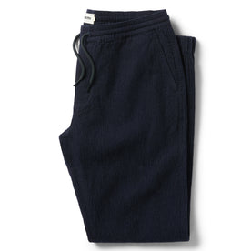 The Apres Pant in Charcoal Double Cloth - featured image
