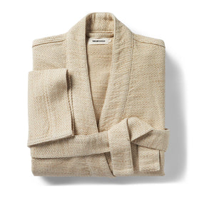 The Apres Robe in Natural Sashiko - featured image